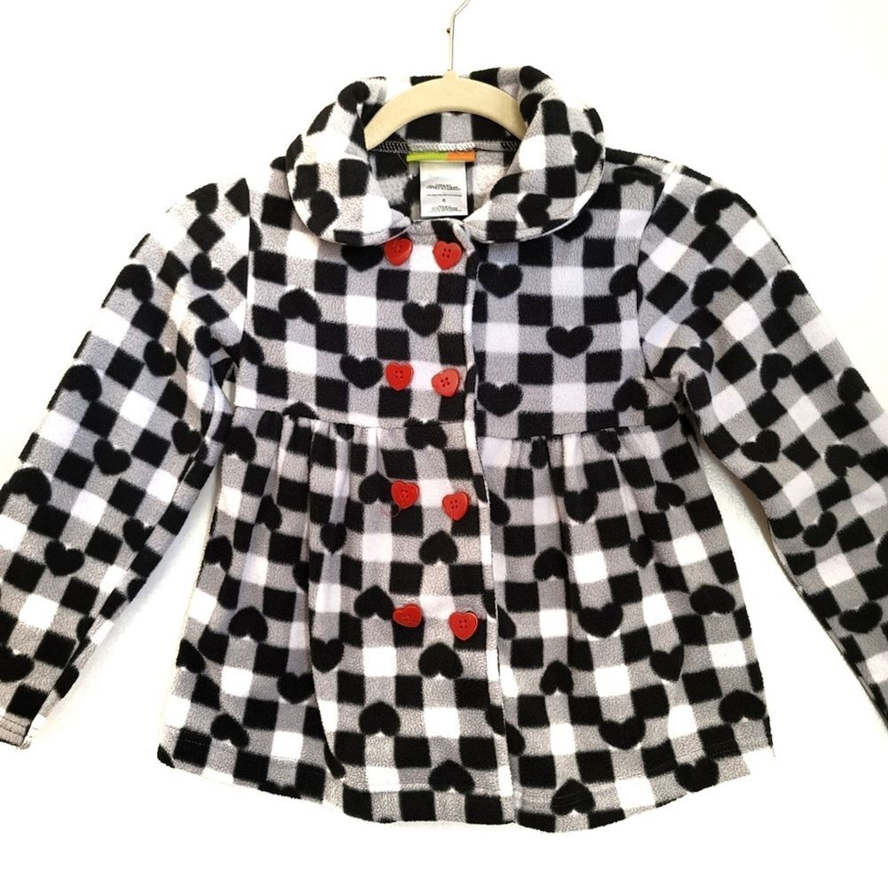 Penelope Mack Fleece Heart Pajama Top Size 5